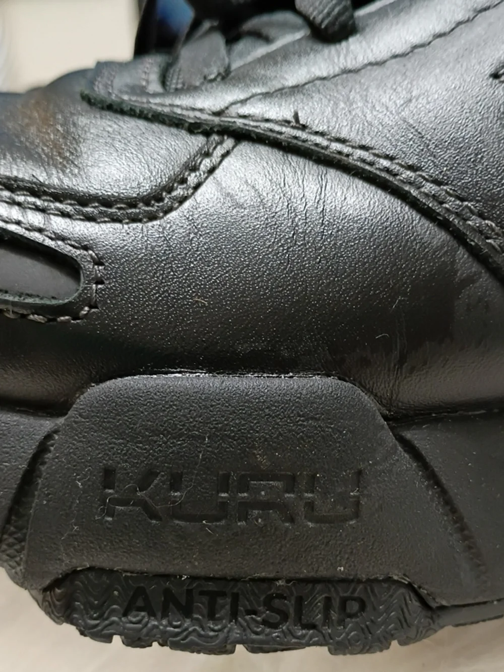 Kuru Kinetic 2 Black Anti-Slip Stability Arch Support Men's Work Shoes 7.5M